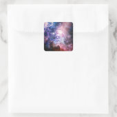 Illuminatienevel Vierkante Sticker (Tas)