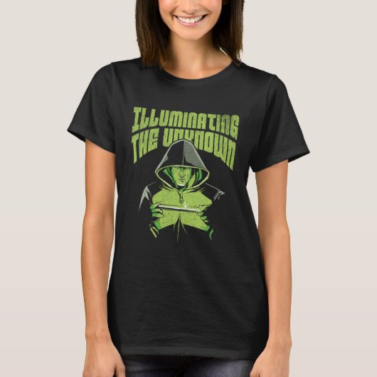 Illuminating The Unknown Chemistry Student Science T-shirt (Voorkant)