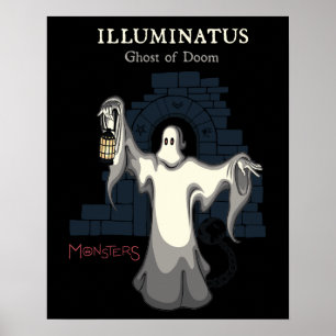 ILLUMINATUS, geest van onheil. (monsters serie) Poster