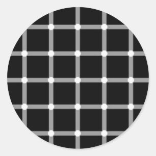 illusie-12 ronde sticker