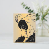 Illusie, jonge, oude vrouw Briefkaart (Staand voorkant)