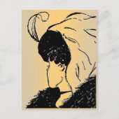 Illusie, jonge, oude vrouw Briefkaart (Voorkant)