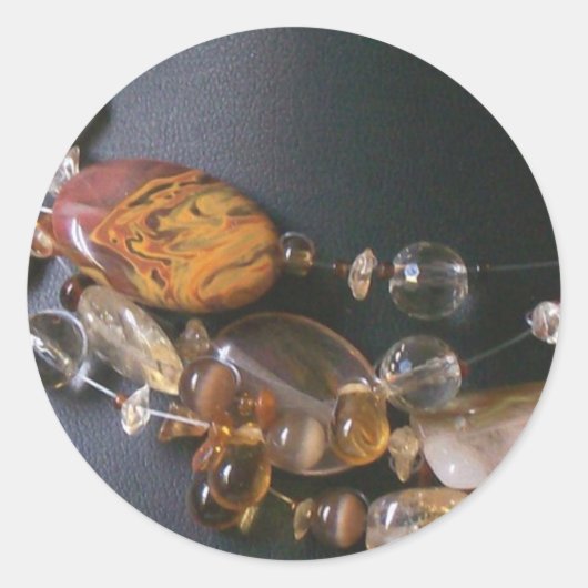 Illusie Ketting decoratieve Sticker (Voorkant)