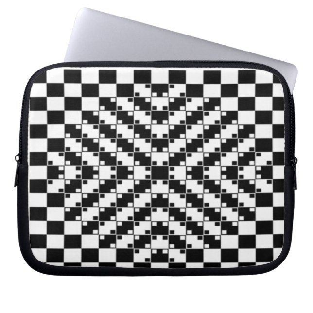 Illusie Laptophoes Laptop Sleeve (Voorkant)