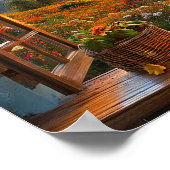 Illusie Ramen Landschap Natuur Landschappen Muur D Poster (Hoek)