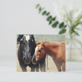 Illusie & Stormloop Briefkaart (Staand voorkant)