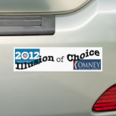 illusievanekeuzeTYPE.jpg Bumpersticker (Op auto)