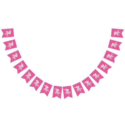 illusima Ballerina Elephant Pink Vlaggetjes (Alle)