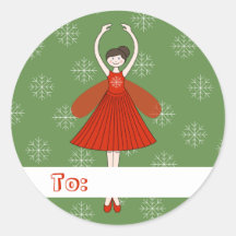 illusima Ballerina Fairy Kerstmis Snowflakes