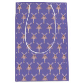 illusima Ballerina Fairy Paars Medium Cadeauzakje (Voorkant)