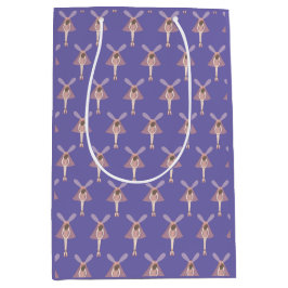 illusima Ballerina Fairy Paars Medium Cadeauzakje