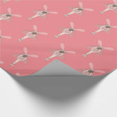 illusima Ballerina Fairy Peach Wrapping Papier (Hoek)