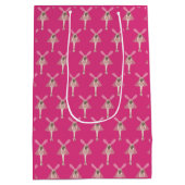 illusima Ballerina Fairy Pink Medium Cadeauzakje (Achterkant)