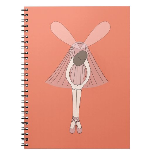 illusima Ballerina Fee Notitieboek (Voorkant)