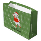 illusima Ballerina Hippo kerstsnowflakes Groot Cadeauzakje (Achterkant Gekanteld)