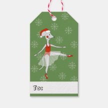 illusima Ballerina Muis Kerst Sneeuwvlokken