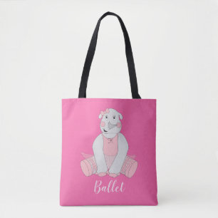 illusima Ballerina Neushoorn Ballet Tote Bag