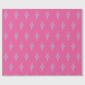 illusima Ballet Fee Pink Inpakpapier (Vlak)