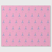 illusima Ballet Feeën Licht Roze Inpakpapier (Vlak)