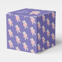 illusima Ballet Hippo Pattern Paars Birthday