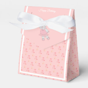 illusima Ballet Hippo roze Tulps Birthday Gift/ Bedankdoosjes