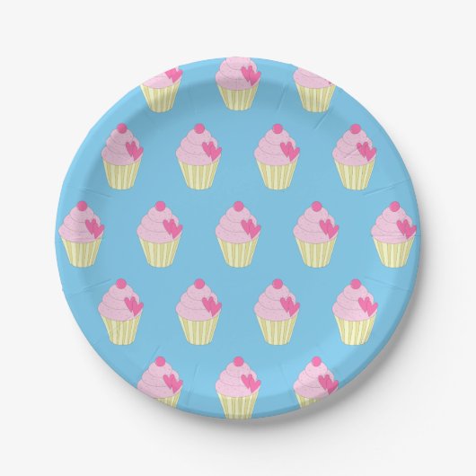 illusima Blauw Papieren Bordje (Voorkant)