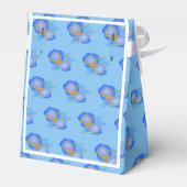 illusima Blue Golden Roos Blue Birthday Gift/ Bedankdoosjes (Achterkant)