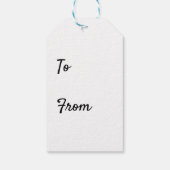 illusima Blue & White Twine Cadeaulabel (Achterkant)