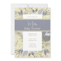 illusima Boho Aquarel Bloemen Baby shower