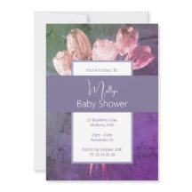 illusima Boho aquarel Tulpen Baby shower
