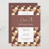 illusima Choco Banana Icecream Kegels 1e Verjaarda Kaart (Voorkant / Achterkant)