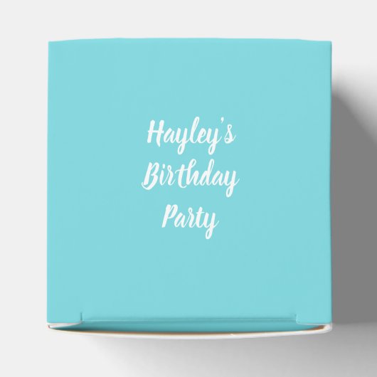 illusima Cotton Snoep Mermaid Bedankdoosjes (Bovenkant)