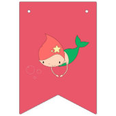 illusima Cotton Snoep Mermaid Vlaggetjes (Derde vlag)