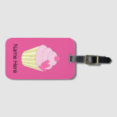 illusima Cupcake Bagage Bagagelabel (Voorkant (horizontaal))