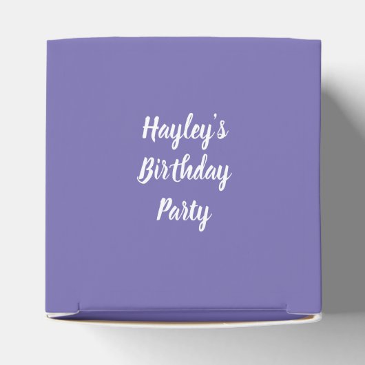 illusima Decorated Cupcakes Bedankdoosjes (Bovenkant)