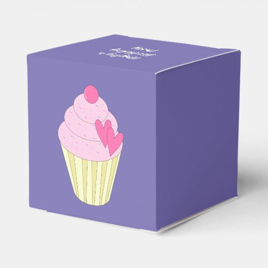 illusima Decorated Cupcakes Bedankdoosjes (Achterkant)