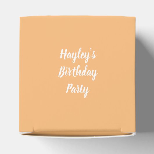 illusima Decorated Cupcakes Bedankdoosjes (Bovenkant)