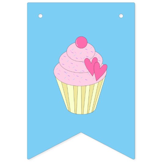 illusima Decorated Cupcakes Vlaggetjes (Tweede vlag)