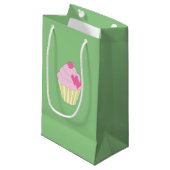illusima Design Groen Klein Cadeauzakje (Voorkant Gekanteld)