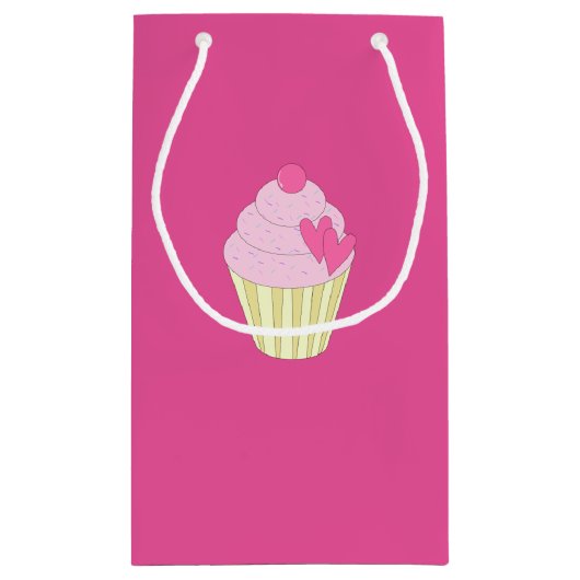 illusima Design Roze Klein Cadeauzakje (Achterkant)