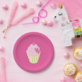 illusima Design Roze Papieren Bordje (Feest)