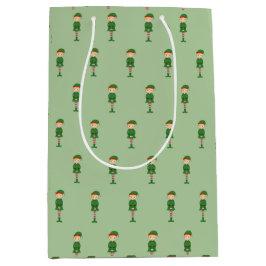 Illusima Elf Boy Kerstlicht Groen Medium Cadeauzakje