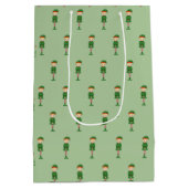 Illusima Elf Boy Kerstlicht Groen Medium Cadeauzakje (Achterkant)