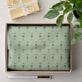 illusima Elf Jongen Kerstlicht Groen Tissuepapier