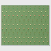 illusima Elf Meisje Kerstmis Groen Cadeaupapier (Vlak)