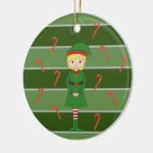 illusima Elf Meisje Kerstmis Special Keramisch Ornament (Links)