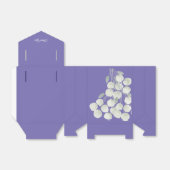 illusima Floral White Ribbon dank u Bedankdoosjes (Uitgevouwen)