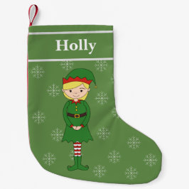illusima Girl Elf Kerstmis Helper Snowflakes Smal Kleine Kerstsok