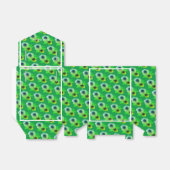 illusima Groene Bloemen Verjaardagscadeau/ Bedankdoosjes (Uitgevouwen)