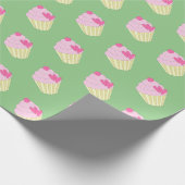 illusima Groene Cadeau Cadeaupapier (Hoek)